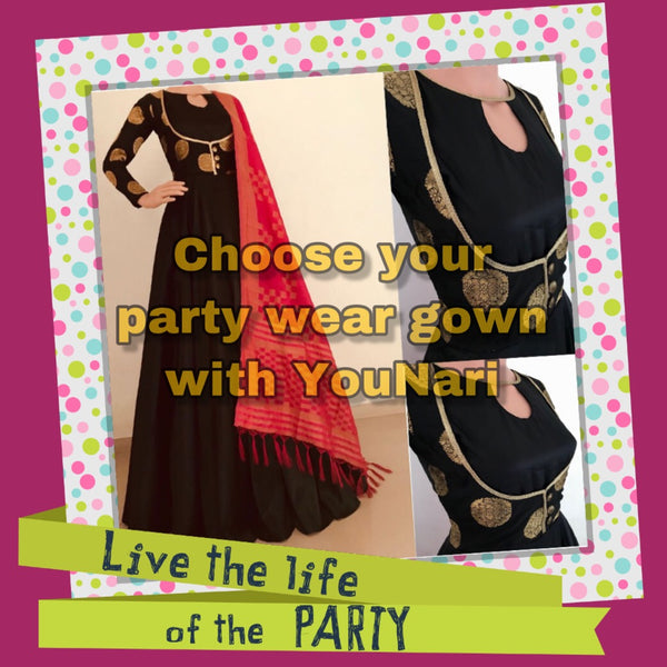 How to choose party wear gown collection