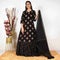 Ready to wear Black Pearl Gold printed Dress