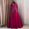 Ready to wear Royal Maroon Indowestern Dress