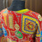 Ready to wear Multi Colour Printed Embrodaired Gown Dress