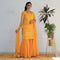 Ready to wear Yellow Haldi Chikankari sharara Set