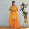 Ready to wear Yellow Haldi Chikankari sharara Set