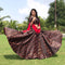 simple lehenga choli with net dupatta