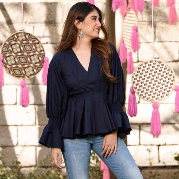 Frock top sale and jeans