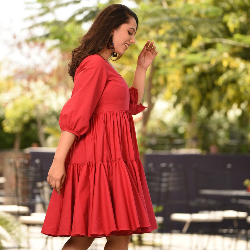 Western wear red tops