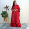 Ready to wear scarlet chikankari Dress