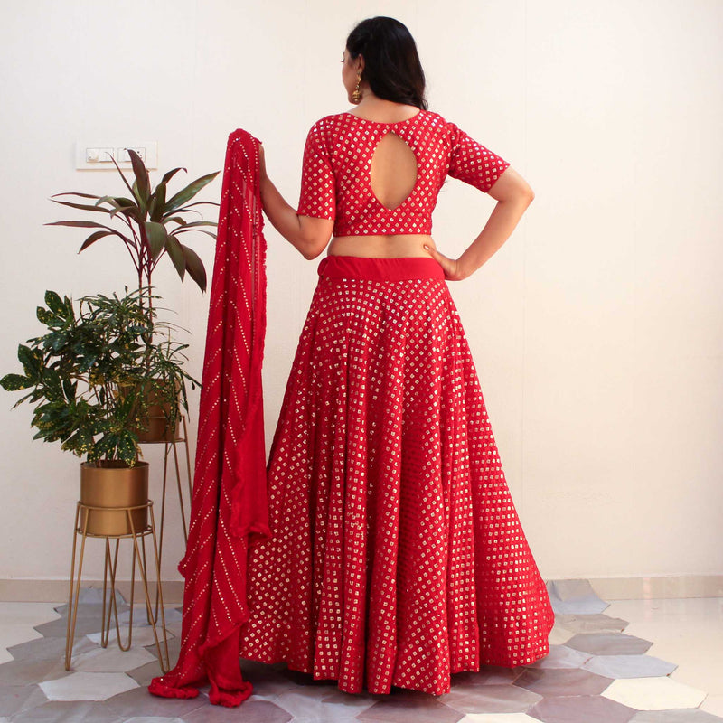 Ready to wear Pearl Sequins Lehenga choli set