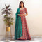 Ready to wear rajwadi printed Gown