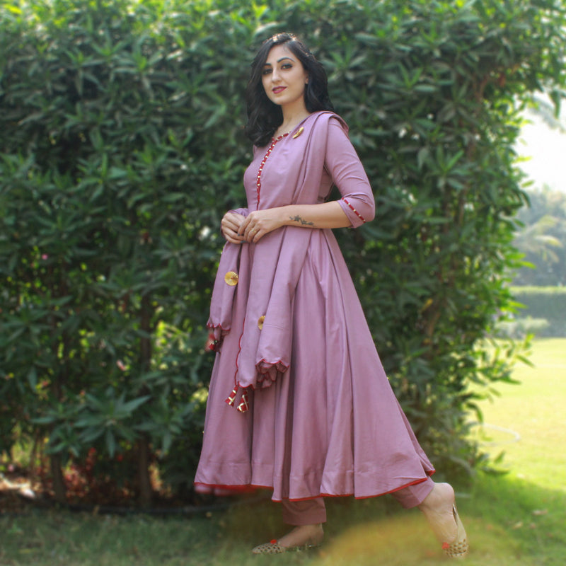 cotton dress with salwar and pent suit set