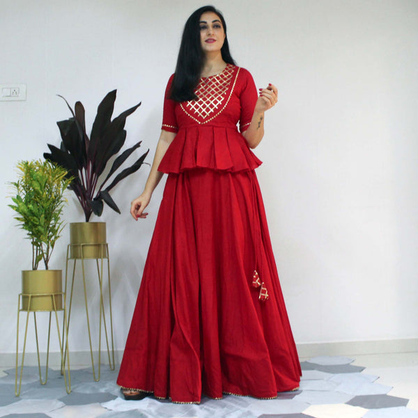 Buy online long western wear dresses for Women's -Younari – YouNari