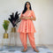 Ready to wear Peach Dhoti Kurta indowestern Dress