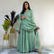 Ready to wear Neptune Green gown