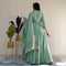 Ready to wear Neptune Green gown