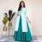 Ready to wear Sky leaf suit set