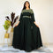 Ready to wear Green Zig Zag gown