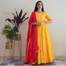 Ready to wear Yellow Honey Gown