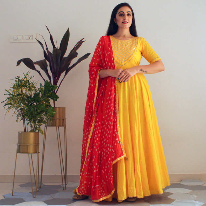 Ready to wear Yellow Honey Gown – YouNari Ready to wear Yellow Honey Gown – YouNari