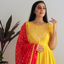 Ready to wear Yellow Honey Gown
