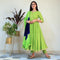 Ready to wear Kiwi Green suit set