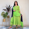 Ready to wear Kiwi Green suit set