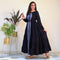 Ready to wear navy indigo indowestern Dress