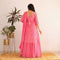 Ready to wear Baby pink Chikankari Dress