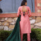 backless dress with tassels 