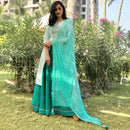 YOUNARI DRESS SKY LEAF