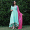 Sky Shade Dhoti Kurta suit set